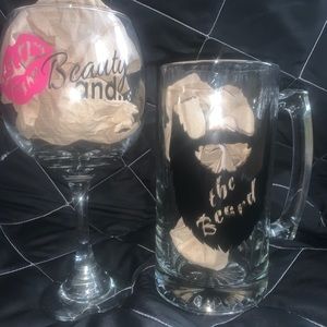 Beer and Wine Set **Beauty and the Beard Set ❤️